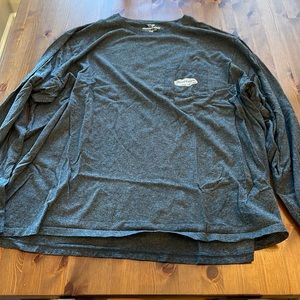 Vineyard Vines 2XB long sleeve tee, charcoal grey